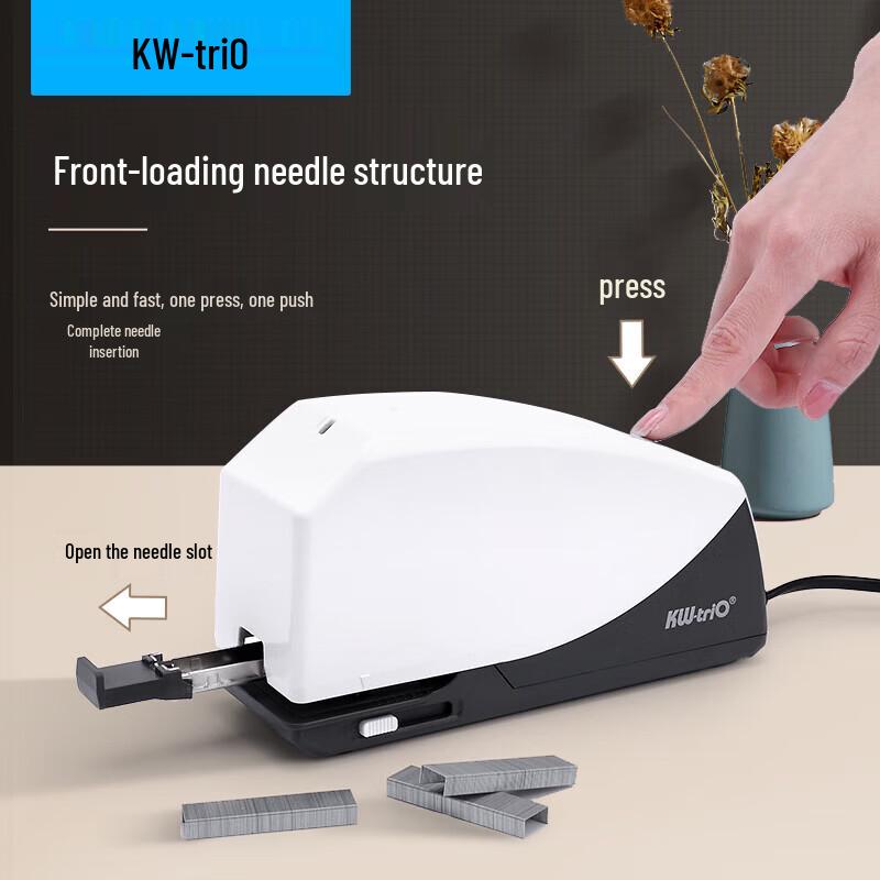KW-triO Smart Automatic Electric Stapler CN Plug (adapter Included)
