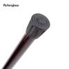 Red Wooden Single Joint Fashion Walking Stick Decorative Cospaly Cane Halloween Mace Crutch  Wand Crosier 92cm