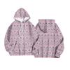 Women's Fashion Jacket Casual Printed Long-sleeved Hooded Cardigan Sweatshirts