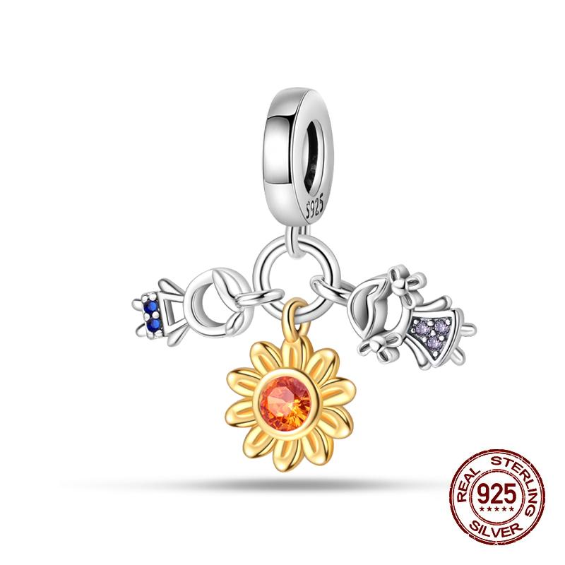 Neue Kupfer Romantische Liebesbrief Hochzeit Ringe Charms Perlen Passend für 3mm Original Armband DIY Schmuck Verlobungsgeschenke