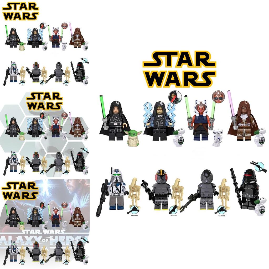 Children's Toy Tv6105 Star Wars Luke Skywalker Palpatine Legion Command Assembling Building Blocks Figure Mask