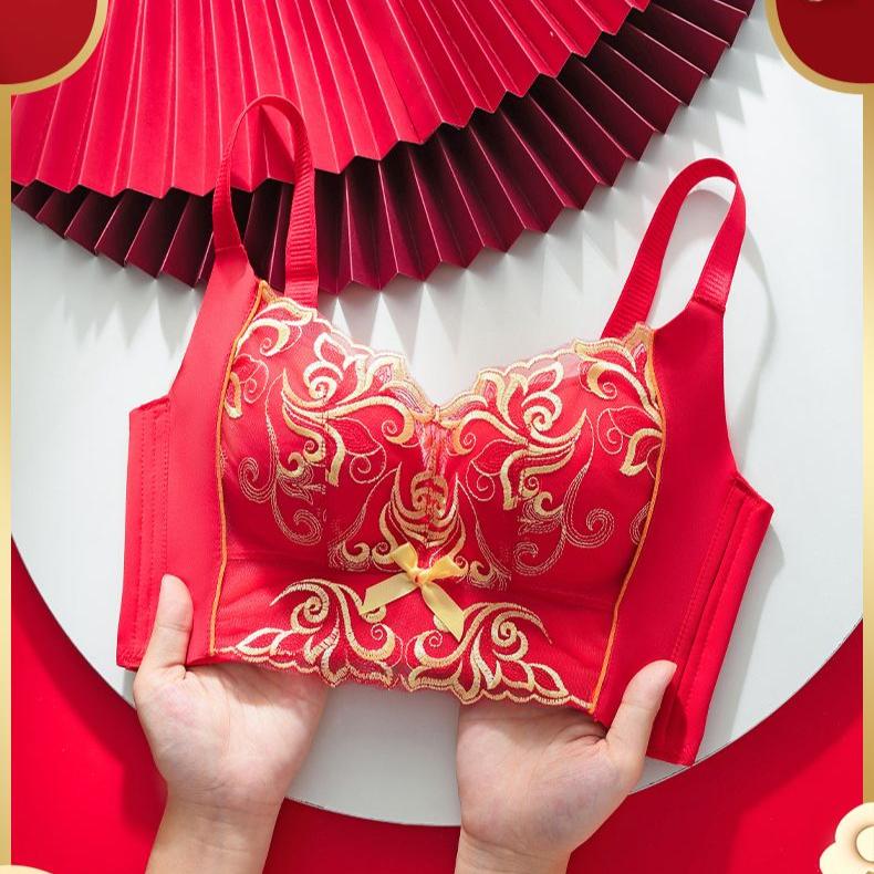 Damen Sammel-BH ohne Stahlring Sexy Top Unterstützung Anti-Erschlaffungs-BH