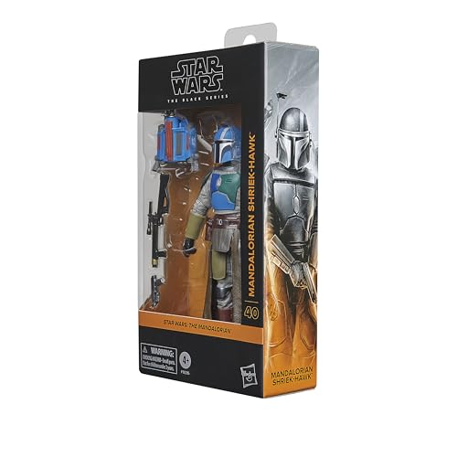 STAR WARS Black Series Mandalorian Shriekhawk, Star Wars: The Mandalorian Collectible 6-Inch Action Figure