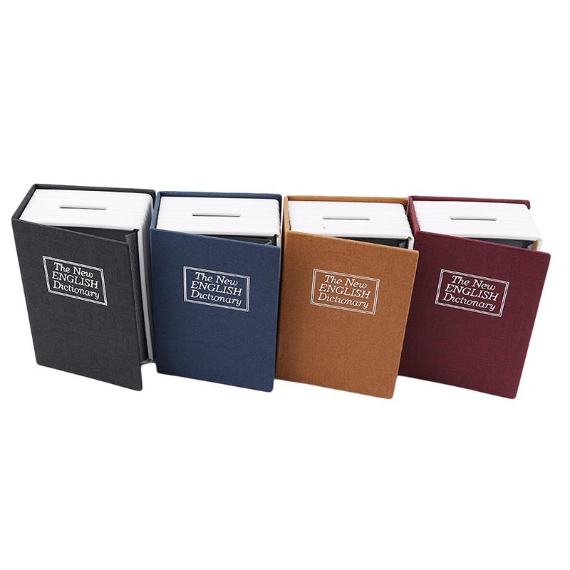 Dictionary Mini Safe Box Book Money Hidden Secret Security Safe Lock Cash Money