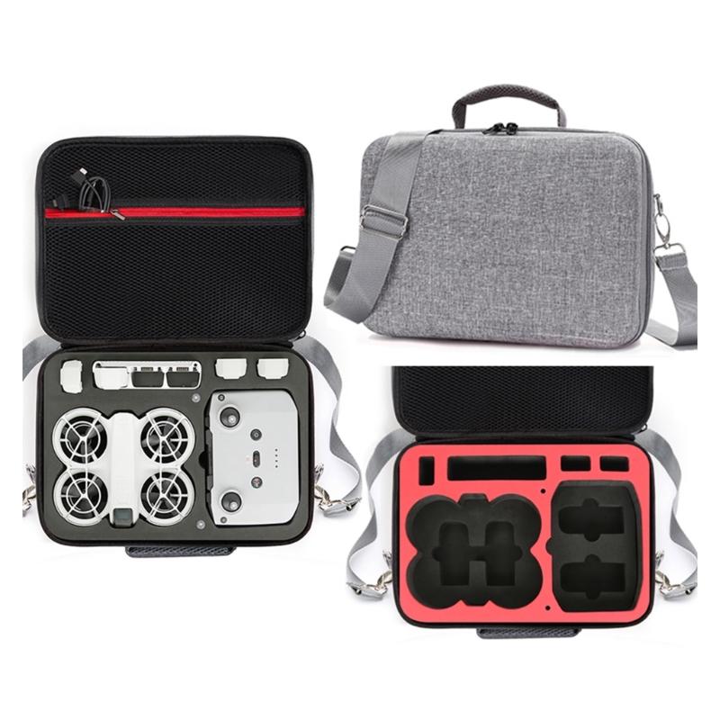 Travel Case for Fly More Combos, Water Resistant PU Shoulder Bag with Easy Carry Handle