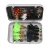 Fly Trout Grayling Salmon Trout Asp Ide Chub Set Of 32 Pcs Baits Flies