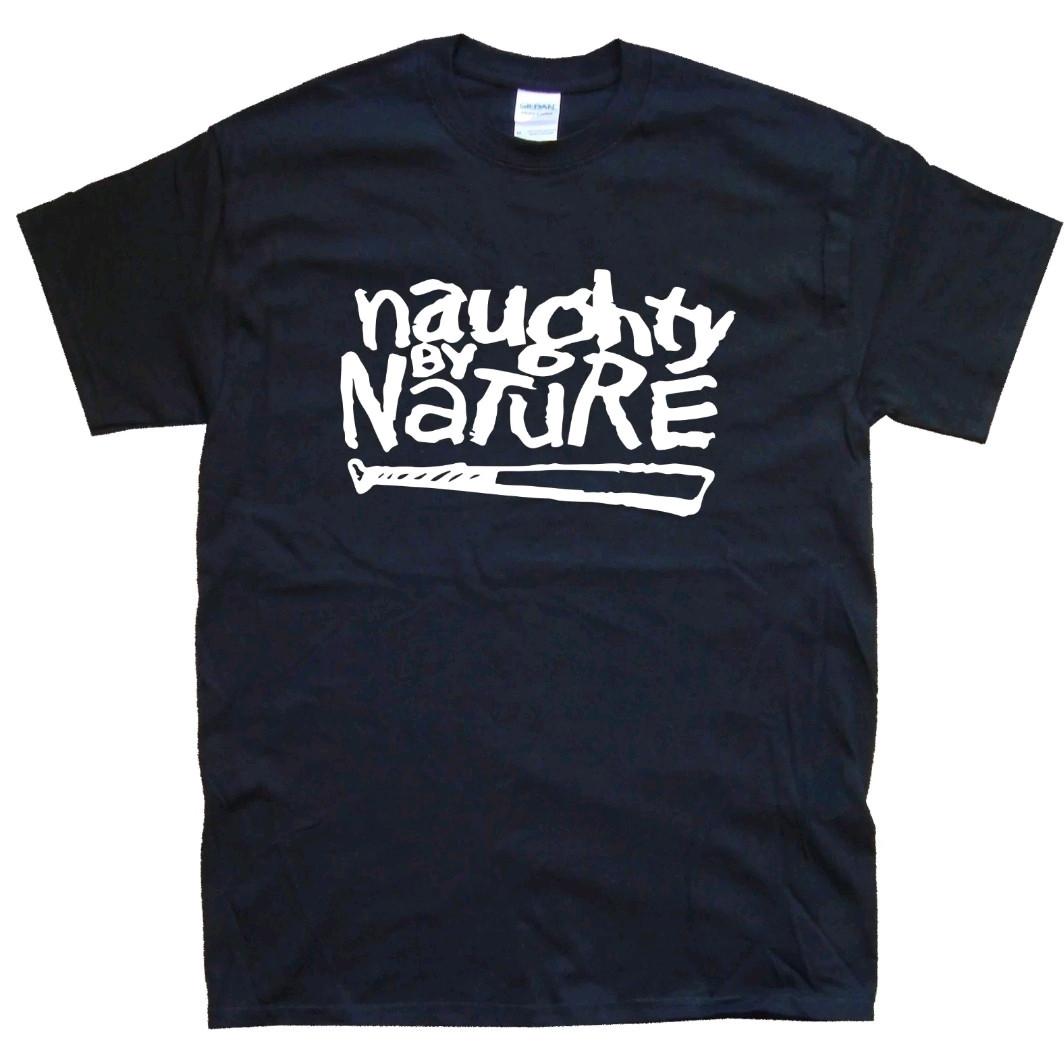 NAUGHTY BY NATURE T-SHIRT All sizes S _ 4 XL colours Black, White S разноцветный