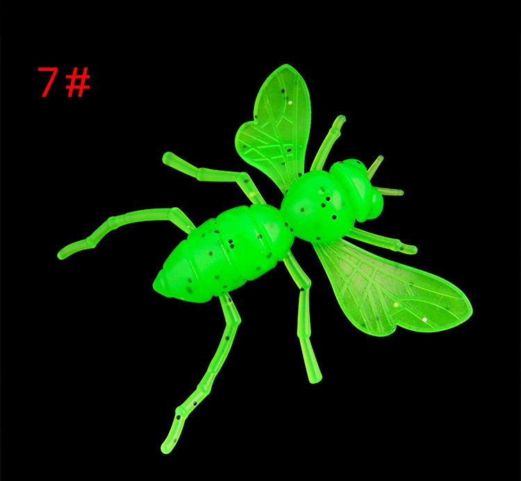 30-Piece Butterfly Bee Bionic Soft Lure Tackle Box Set