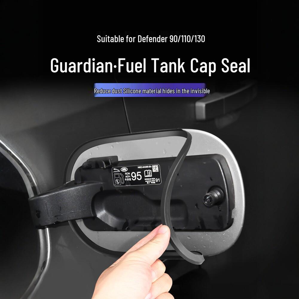 

Silicone Seal Strip for Defender Fuel Tank Cap: Dustproof, Waterproof, Hidden, Invisible Accessory