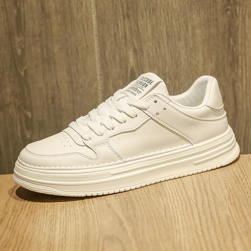 Men's Shoes 2024 High Quality Fashion Sneakers Student All-match White Skateboarding Shoes Casual Shoes for Men Tenis Masculino