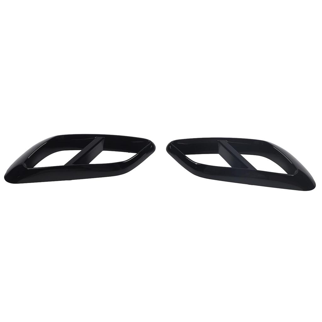 1 Paar Heckauspuff Schalldämpfer Endrohr Abdeckung Zierleiste Schalldämpfer Endrohr Zierleiste Ersatz für Benz