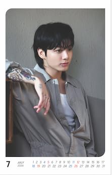 Jungkook Goods 2026 Large Wall Calendar (JUNGKOOK)BD