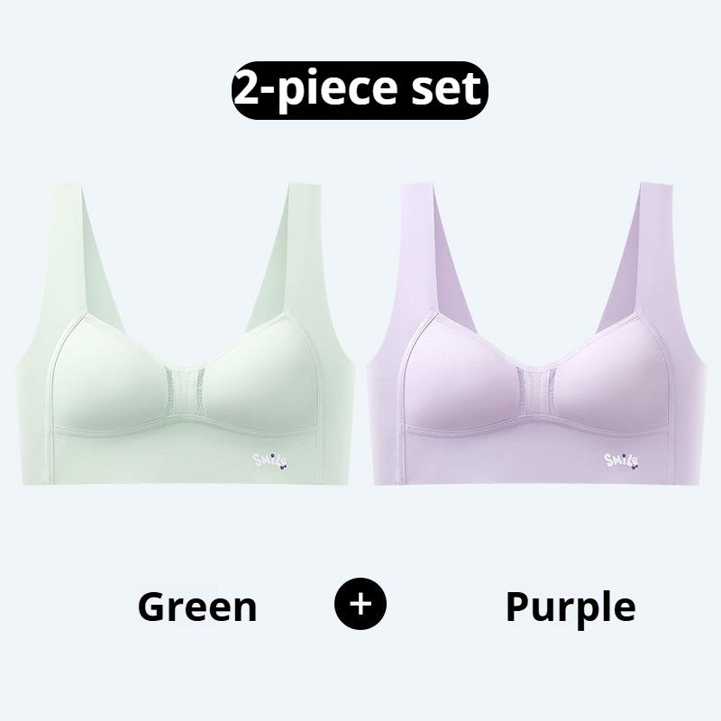 Factory Wholesale Seamless Stage 2 Sports Training Vest for Puberty Girls Developmental Inner Undergarment for Teenage Growing Kids