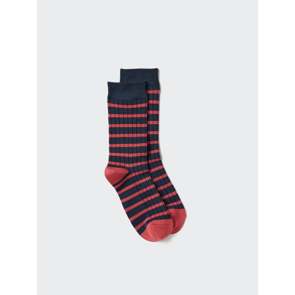 Uniqlo Heattech Socks Stripe