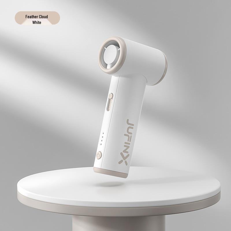 2026 Silent USB Rechargeable Mini Handheld Turbine Fan 111*52*32 mm