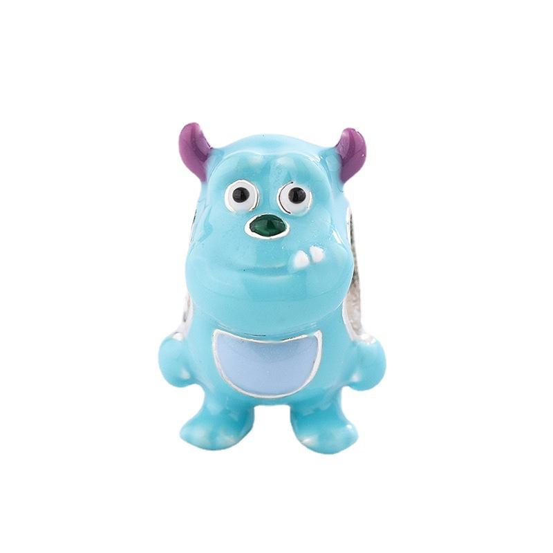 MINISO New copper Dopamine Cute Cartoon Doll Talisman Charm Bead Compatible With for Authentic Bracelets Do It Yourself BoysGirls Boutique Jewellery