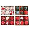 6pcs Christmas Tree Decoratives Ball Wool Felt Circles Christmas Tree Pattern Snowflake Diys Wool Ball Ball Pendant 2026 Navidad