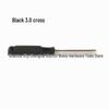 Black Hexagonal T8 Torx Screwdriver with Hole for Game Console and Drone Disassembly