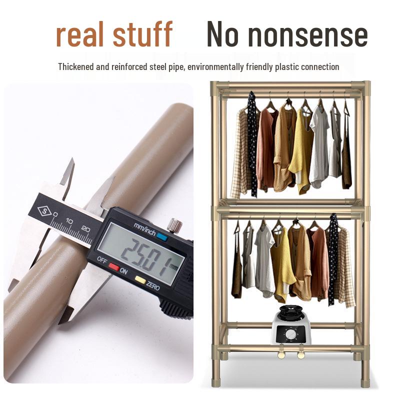 Compact Home Clothes Dryer - Quick Dry & Wardrobe-Friendly