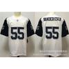 Camiseta Bordada de Rugby Estilo Dallas Cowboys de la NFL para Hombre Uniforme de Fútbol Top Ropa Casual para Fans