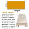 1PC Rural Floral Daisy Lace Tassels Cotton Rectangle Table Cover for Tea Table Decorations Kitchen Living Room Wedding Party Use