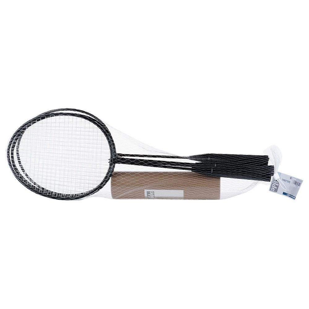 Badminton-Set 8 Federbälle 61 cm 12 Stück.