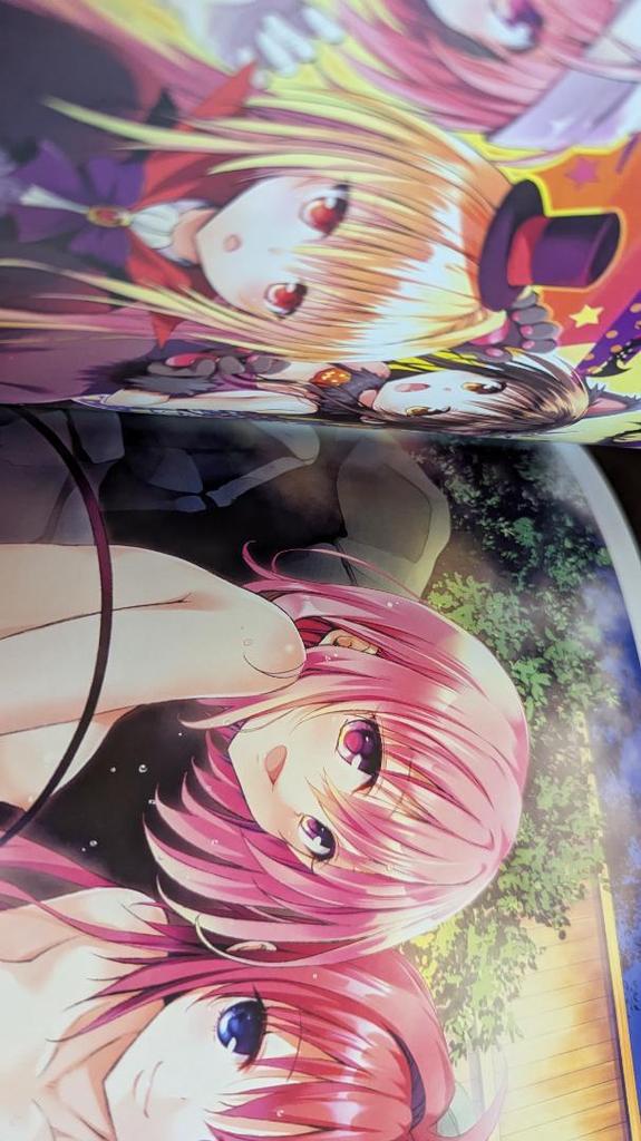 [USED] Tarot Card To Love-Ru Darkness Art Book Harlem Gold & Venus