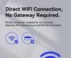 Compact WiFi + RF433 Smart Switch: Tuya Voice-Controlled Flush Mount Timer Switch