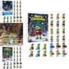 Christmas Countdown Calendar With Frog Acrylic Hanging Decorations For Holiday Room Decor