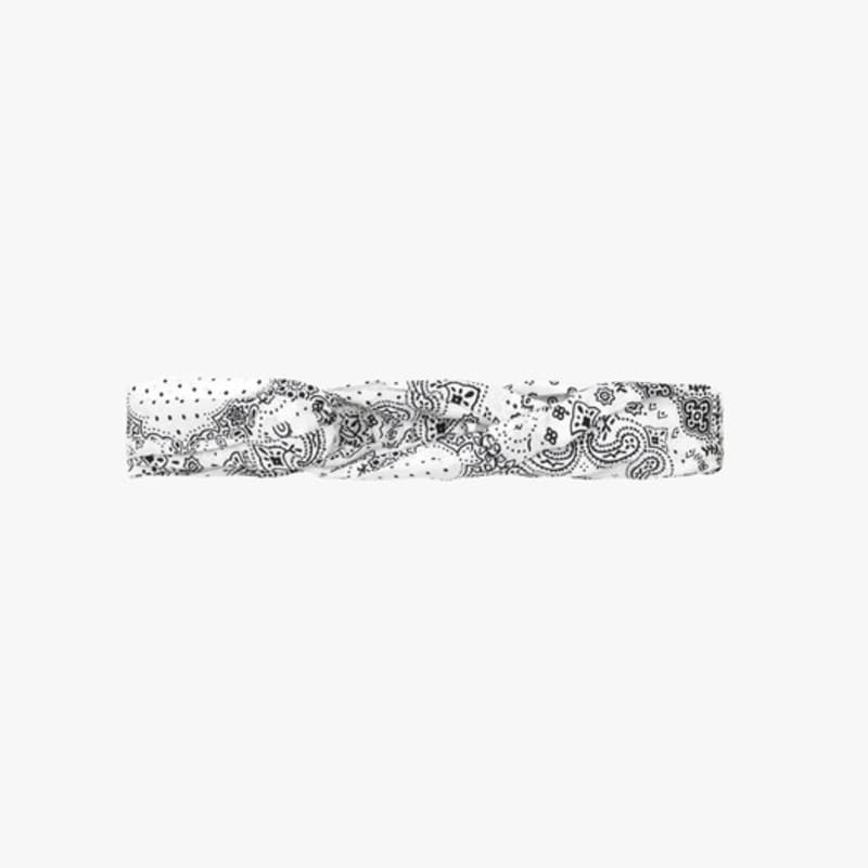 PINK PINEAPPLE PAISLEY HAIRBAND_WHITE