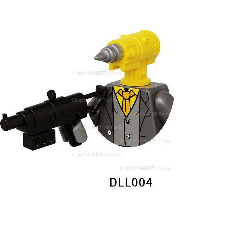 Nuevas Figuras KDL SWAT Skibidi Toilet Man Anime Juguetes de Bloques TvMan Titan Cameraman Speakerman Ladrillos Modelo Juguete Para Regalo de Cumpleaños de Niño