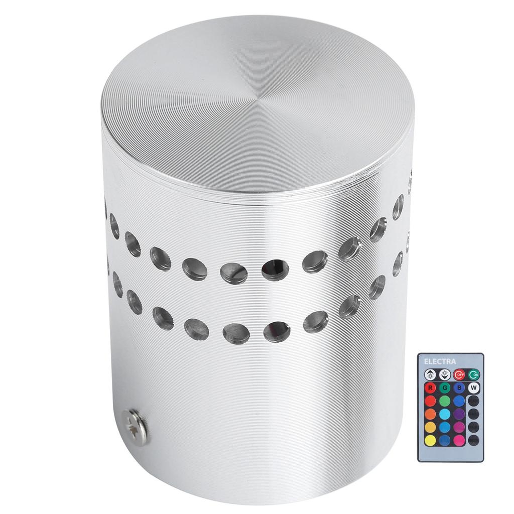 3W RGB Spiral LED Wall Light Ceiling Lamp Remote Control Wall Lamp for Hallway AC 85 265V