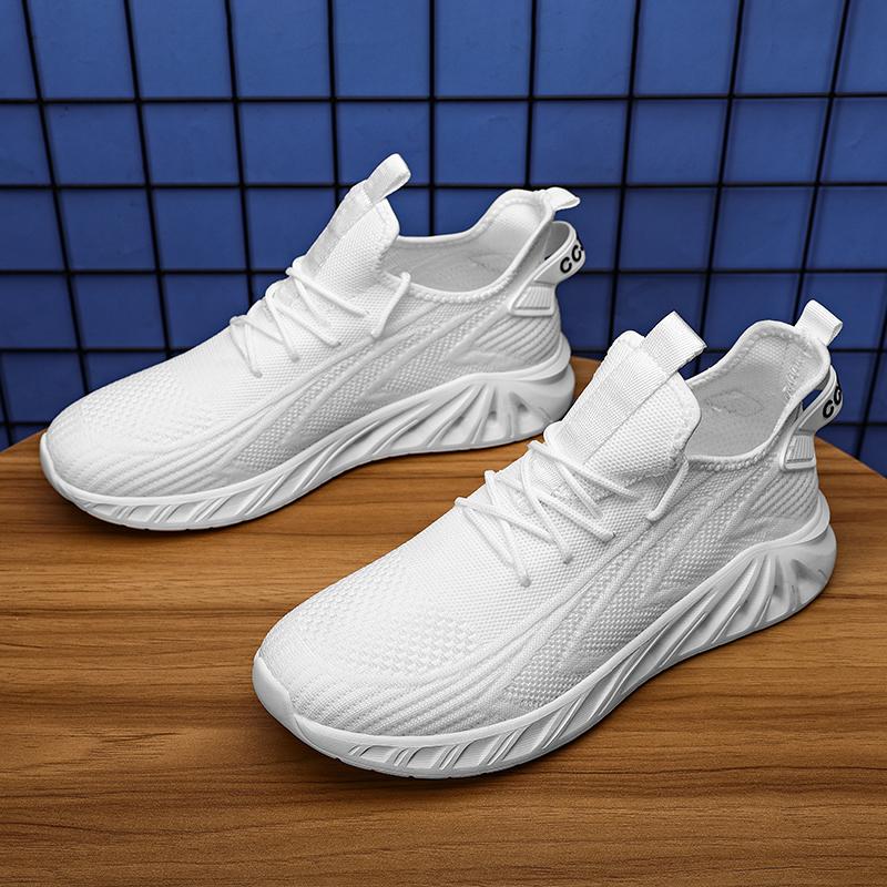 Herren Sportschuhe 2024 Frühling Outdoor Atmungsaktiv Dicke Sohlen Mode Mesh Schuhe Lässig Walking Vulkanisierte Schuhe Zapatos Hombre