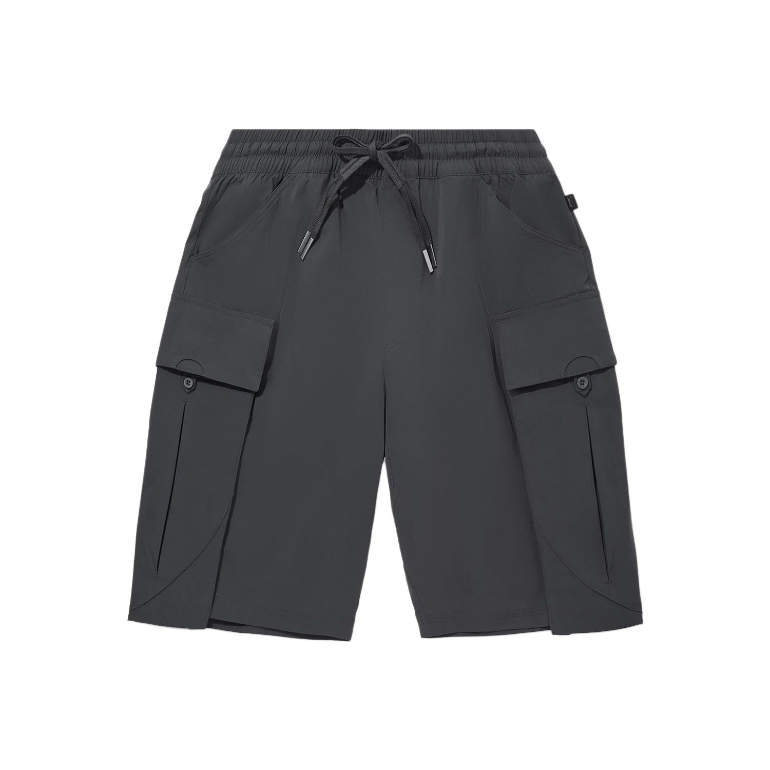 Li Ning Простые Спортивные Шорты на Шнуровке Мягкие Простые Универсальные Мужские шорты AKSV829-1 XL