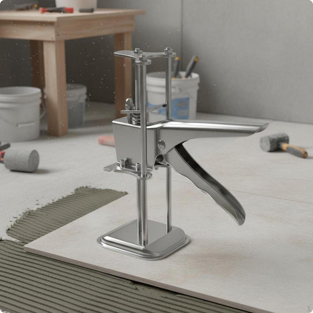 Wall Tile Height Adjuster Adjustable Easy to Level Handheld Lifting Tool for