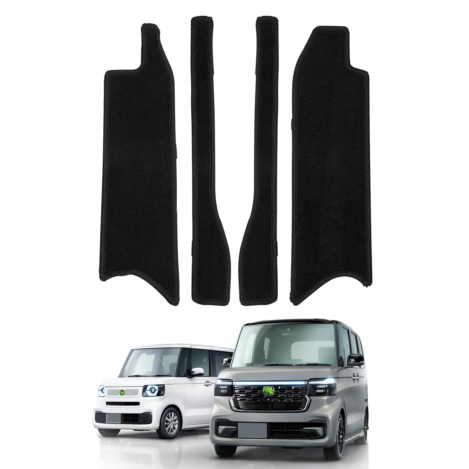 

AUTO SPEC Honda Подножка Боковая подножка Порог входа JOY Turbo Новый 2023 Новый Кастомный Интерьер Полный комплект из 4 N-BOX JF5/JF6 Коврики, Коврики, Коврики, Чехлы, чёрный