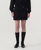 COVERNAT WOMAN Cargo Denim Mini Skirt Black