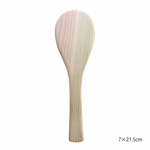 Yamashita Craft Japanese Hinoki Rice Scoop, 21.5cm, 26542000