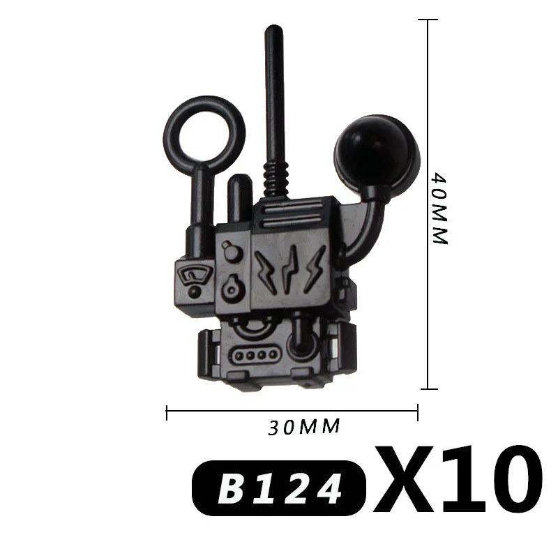 Vojenské stavební kostky Hvězdný film Vojenské figurky Války Zbraně Zbraně Vybavení Příslušenství Pláště Sekery Helmy Brnění Mini kostka