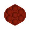 7 Holes Silicone Mold Food Grade Silicone Half Sphere Mold Chocolate Mold  For Cake Decorating
