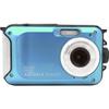 Easypix W3027-I Wave Iceblue Appareil Photo Numérique 30 Mill. Pixel Bleu Glace Avec Accu, Sacoche Stabilisation D'imag