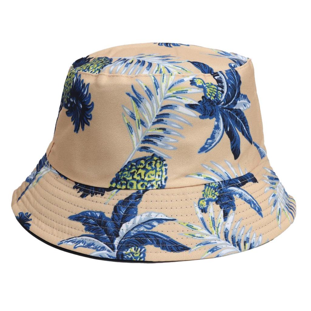 Unisex Double-Sided Bucket Hat - Spring/Summer Sun Protection, Colorful Tie-Dye Hip Hop Style