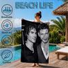 Ladybug Elegance Klaus  Beach Towel, Super Soft Microfiber, Perfect Gift for Her/Him, Birthday, for Pool, Beach, Travel, Decor Beach Party