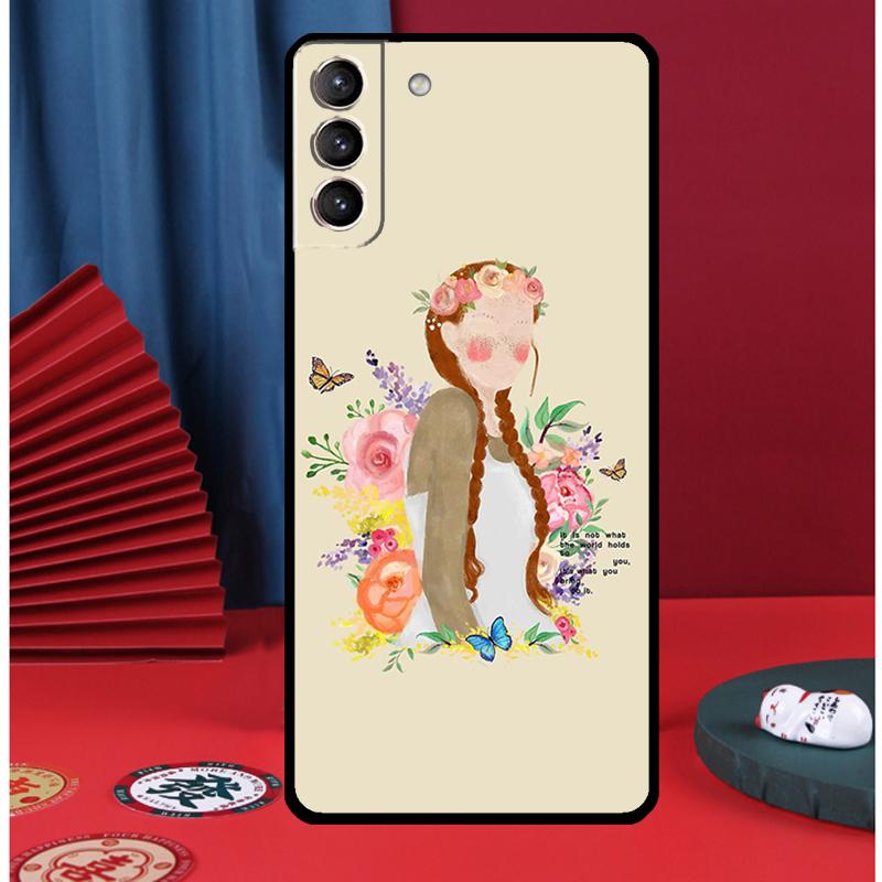 Anne with an E Phone Case For Samsung Galaxy S24 Ultra S9 S10 S20 FE S21 S22 S23 Plus S25 Ultra Back Cover