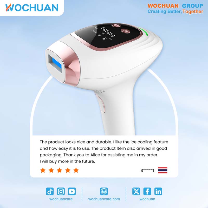 New Lazer Permanent Ipl Laser Epilator Hair Remove Removal Machine Handset 9 Level Ice Cooling Ipl Laser Hair Removal Device