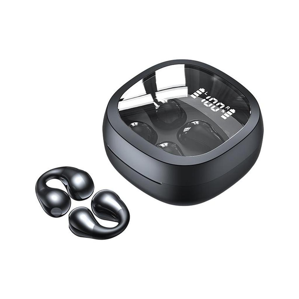 HiFi subwoofer Bezdrátová sluchátka Spona do uší Stereofonní hudba s bezbolestným nošením s mikrofonem HD Digitální displej Pro všechny chytré telefony