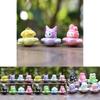 Adorable Resin Animal Figurines Featuring Cute Penguin Puppy And Frog Perfect For Gifts