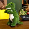 35cm Green Dinosaur Doll Simulation Plush Toy Handmade Doll Cartoon Anime Cute Pillow Cushion Home Decoration Children's Birt