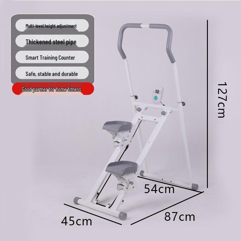 Longchan Foldable Home Stair Climber with Waist Twister