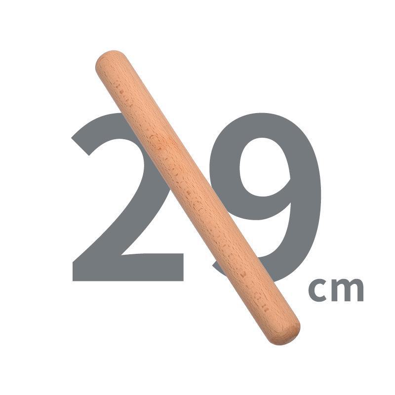 

Неокрашенная скалка из бука для пельменей и выпечки, гравируемый бытовой инструмент Round 29*2.7cm